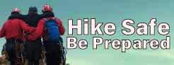 Hike Safe, Be Prepared