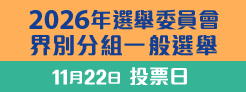 2026年選舉委員會界別分組一般選舉